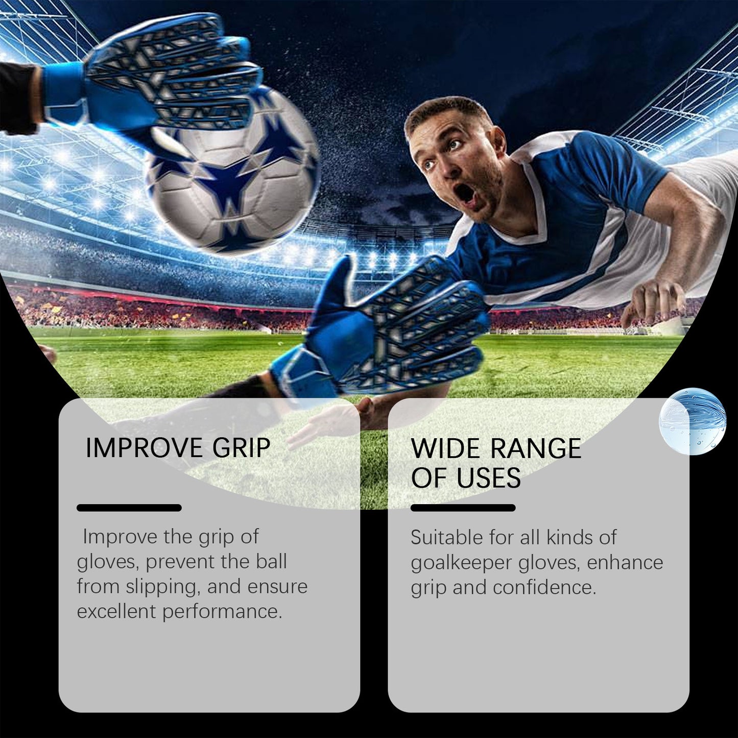 Goalkeeper Gloves Grip Spray