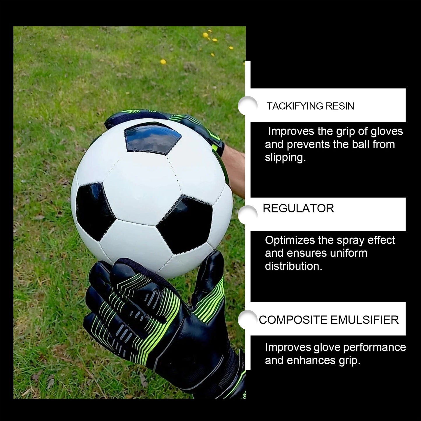 Goalkeeper Gloves Grip Spray